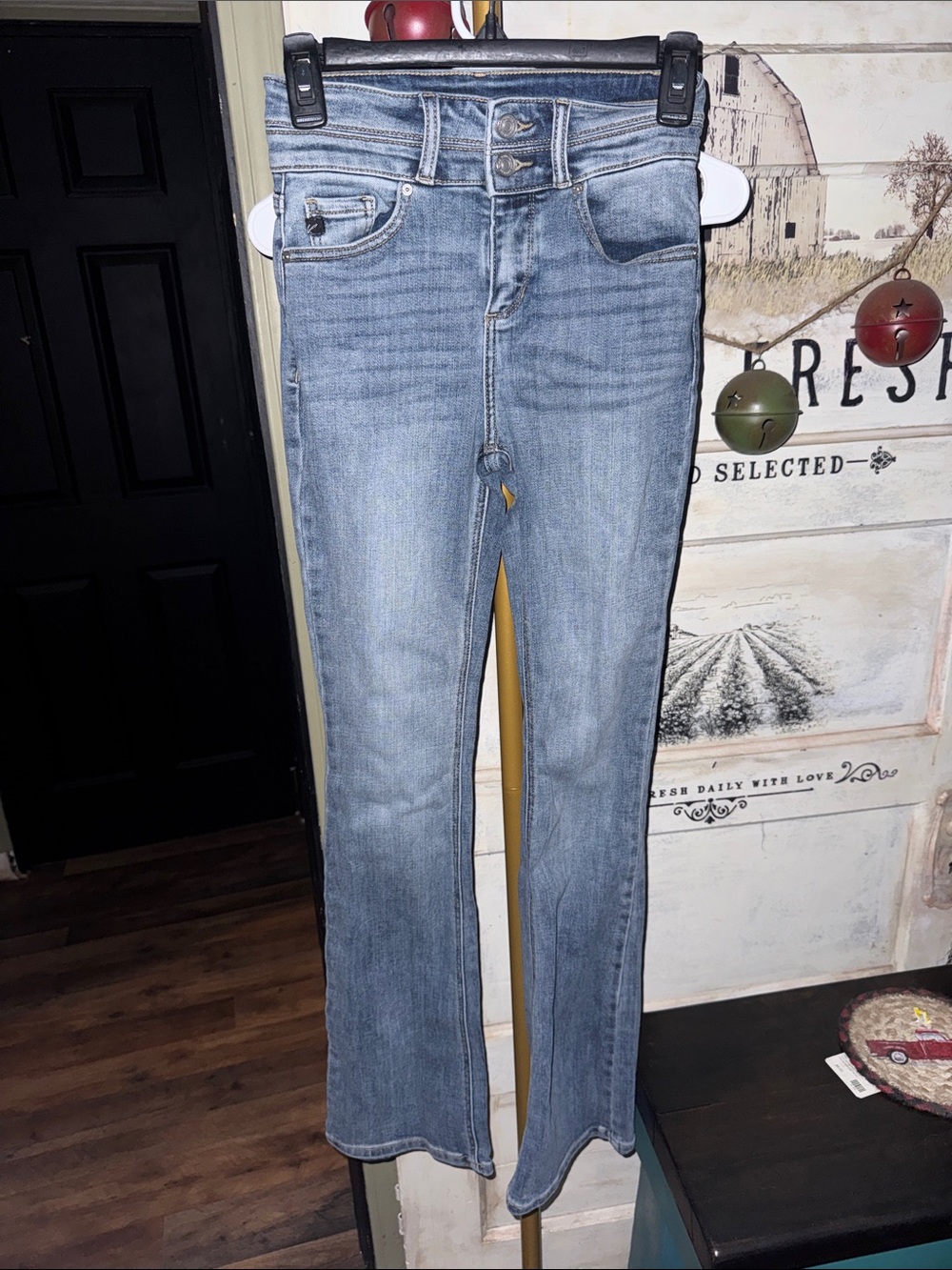 KanCan Denim Light Wash Flared Jeans